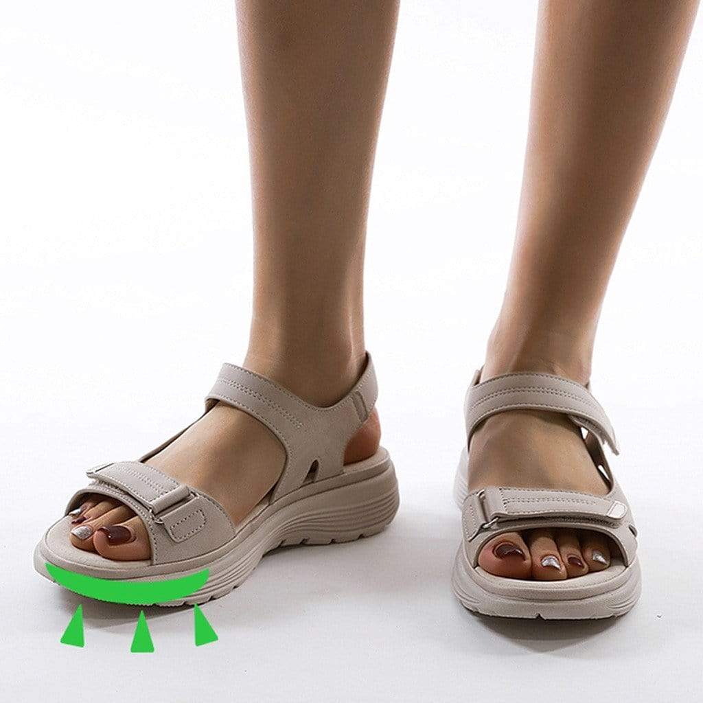 Velcro Sandals | Ergonomic | Walking | Sport Sandals | Orthopedic Sandals for Women-Fashion Nora