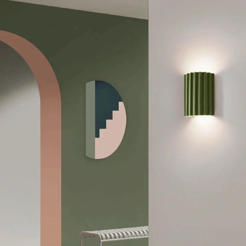 Wall Lamp - Modern Resin Up Down Led Wall Lights-Fashion Nora