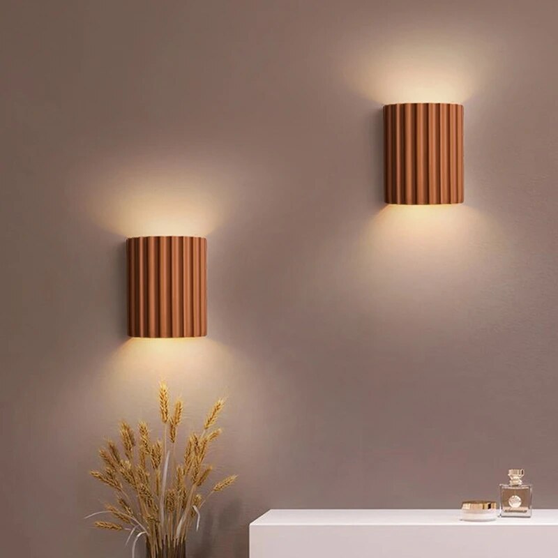 Wall Lamp - Modern Resin Up Down Led Wall Lights-Fashion Nora