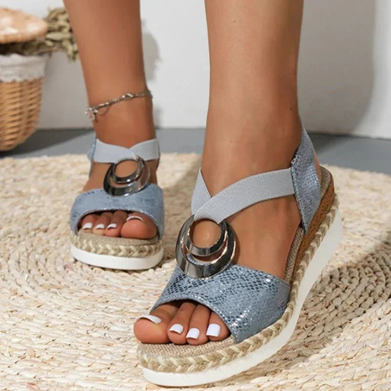 Wedge Sandals | Ergonomic | Orthopedic | Platform Sandals | Women's Sandals-Fashion Nora