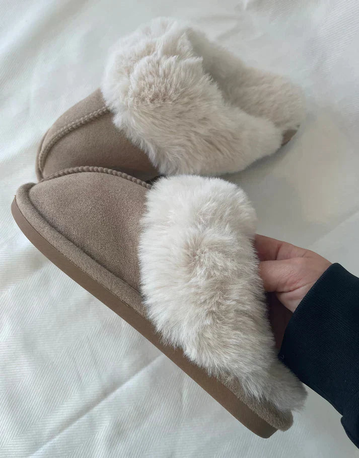 Winter Slippers - Warm - Fur - House Slippers - Women's Slippers-Fashion Nora
