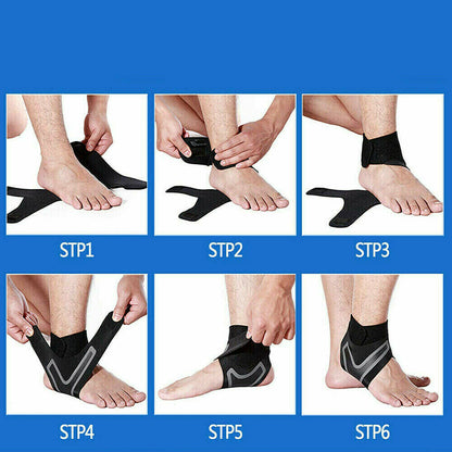 Ankle Brace - Seamless Compression Pain - Relief Ankle Support Wrap-Fashion Nora