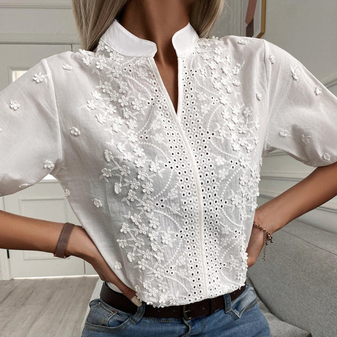 BLONDIE | Relaxed chic blouse-Fashion Nora