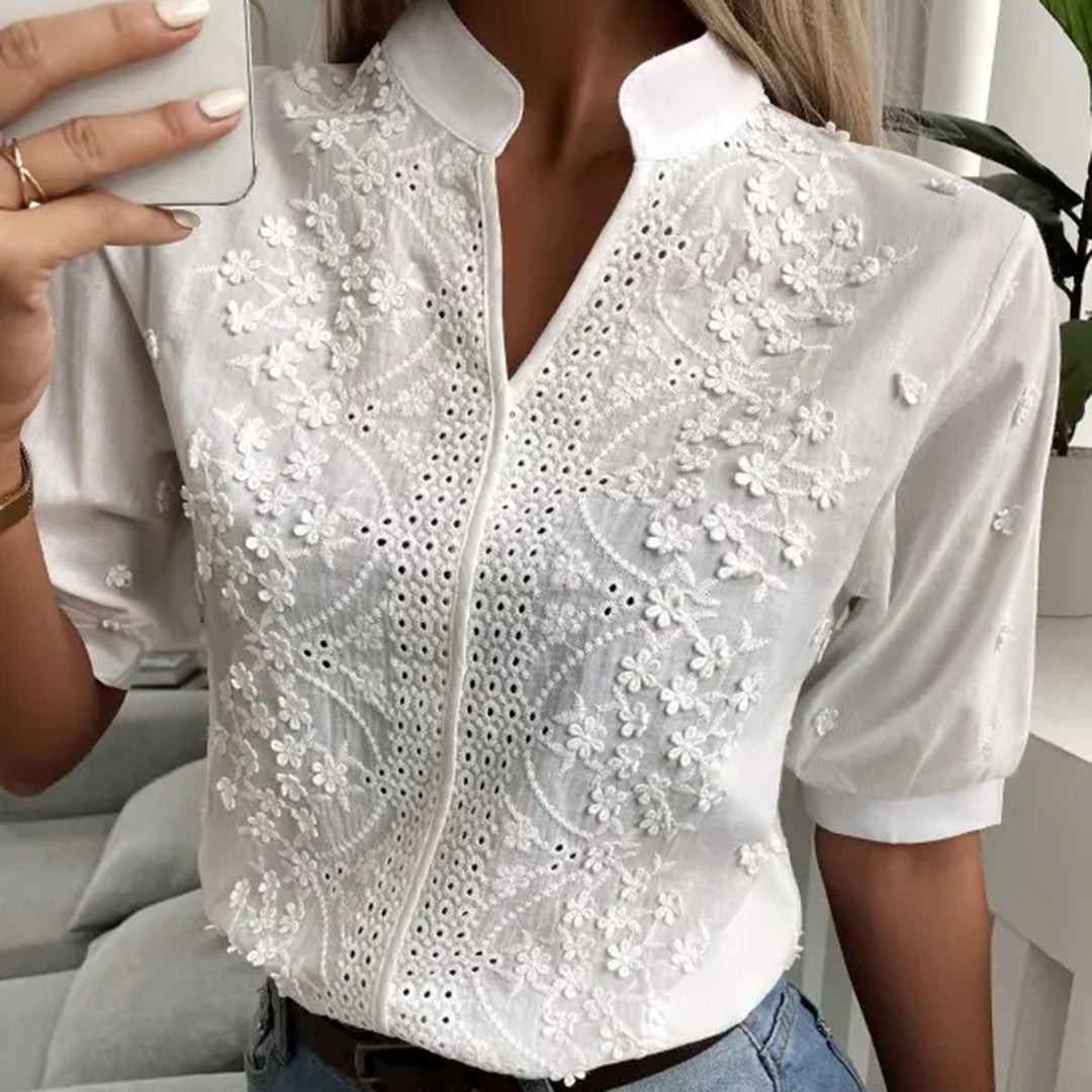 BLONDIE | Relaxed chic blouse-Fashion Nora