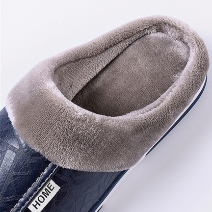 Bergen Indoor Slippers | Warm men's winter slippers-Fashion Nora