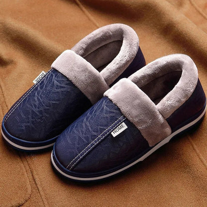 Bergen Indoor Slippers | Warm men's winter slippers-Fashion Nora