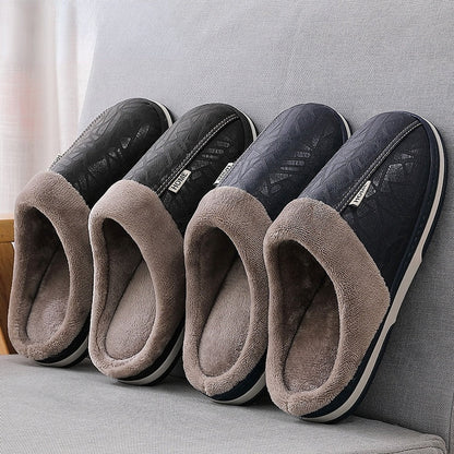 Bergen Indoor Slippers | Warm men's winter slippers-Fashion Nora