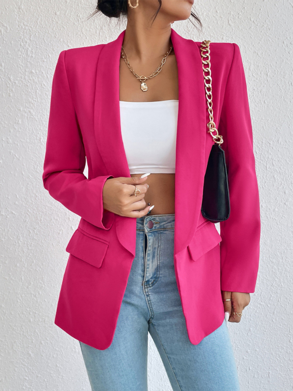 Blazer | Open Front | Classic | Women's Blazer | Women's Jacket-Fashion Nora