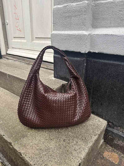 Braided Bag | Large | Shopper | Woven Bag | Shoulder Bag -Fashion Nora