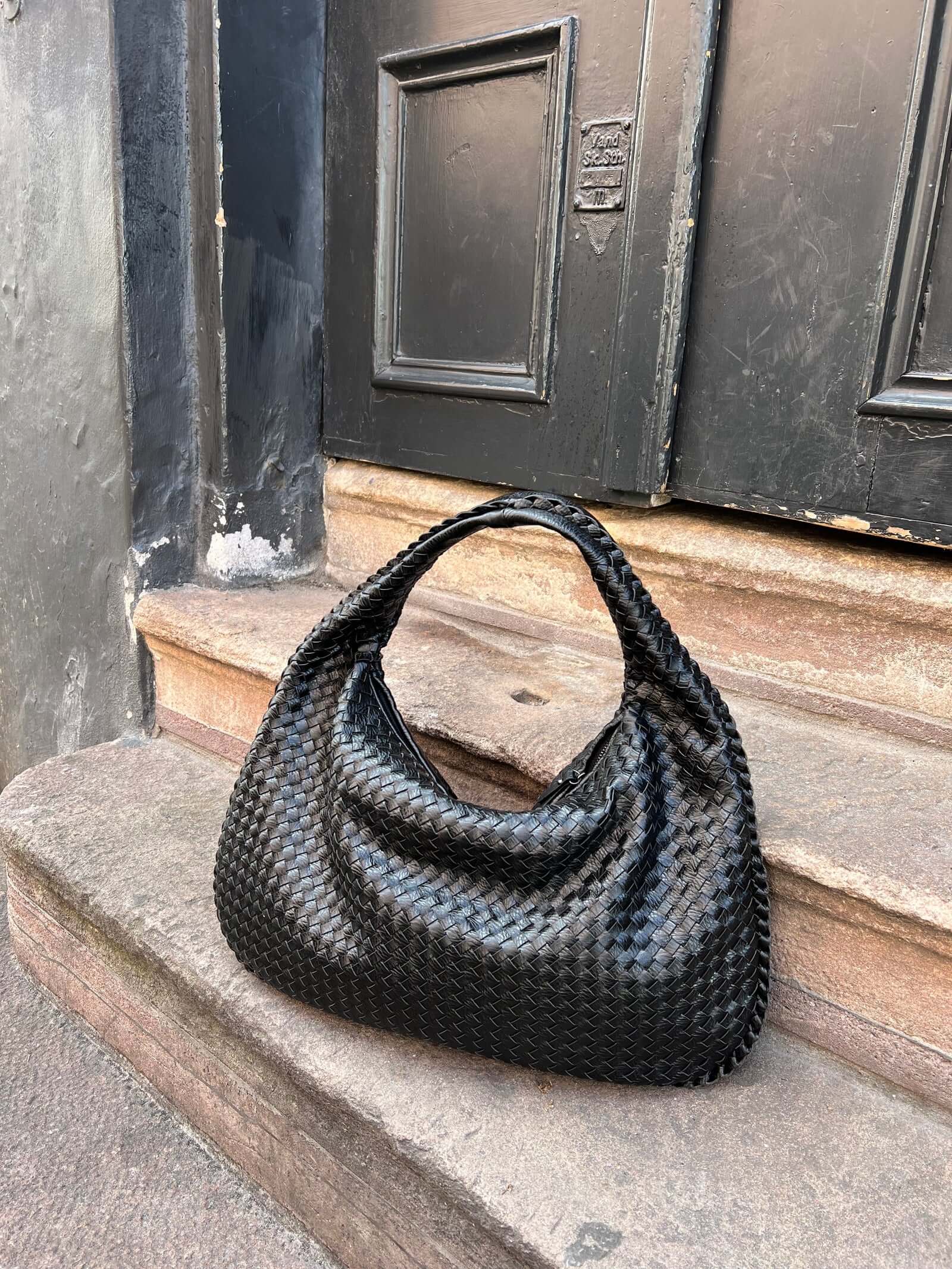 Braided Bag | Large | Shopper | Woven Bag | Shoulder Bag -Fashion Nora