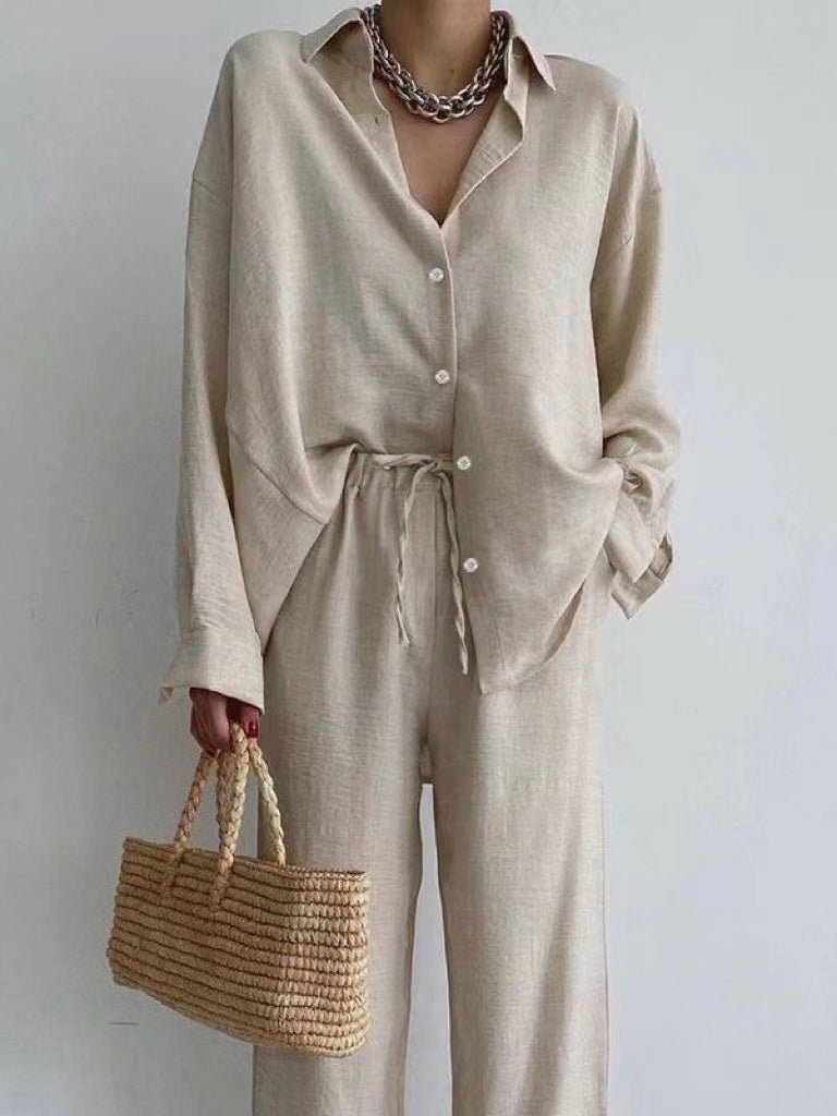 Brianna | The summer linen suit for stylish comfort-Fashion Nora