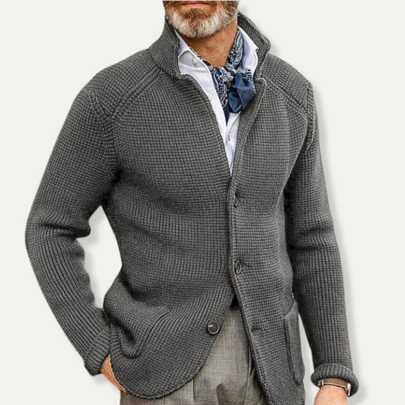 Cardigan | Button Up | Pockets | Overshirt | Men's Clothing-Fashion Nora