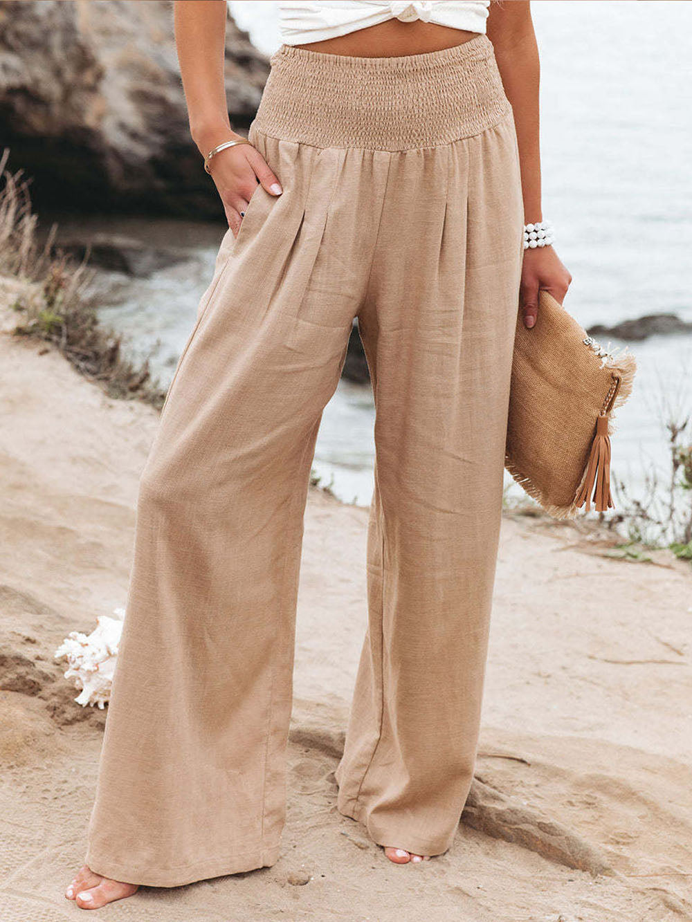 Casual Linen Pants | Ideal For Summer-Fashion Nora