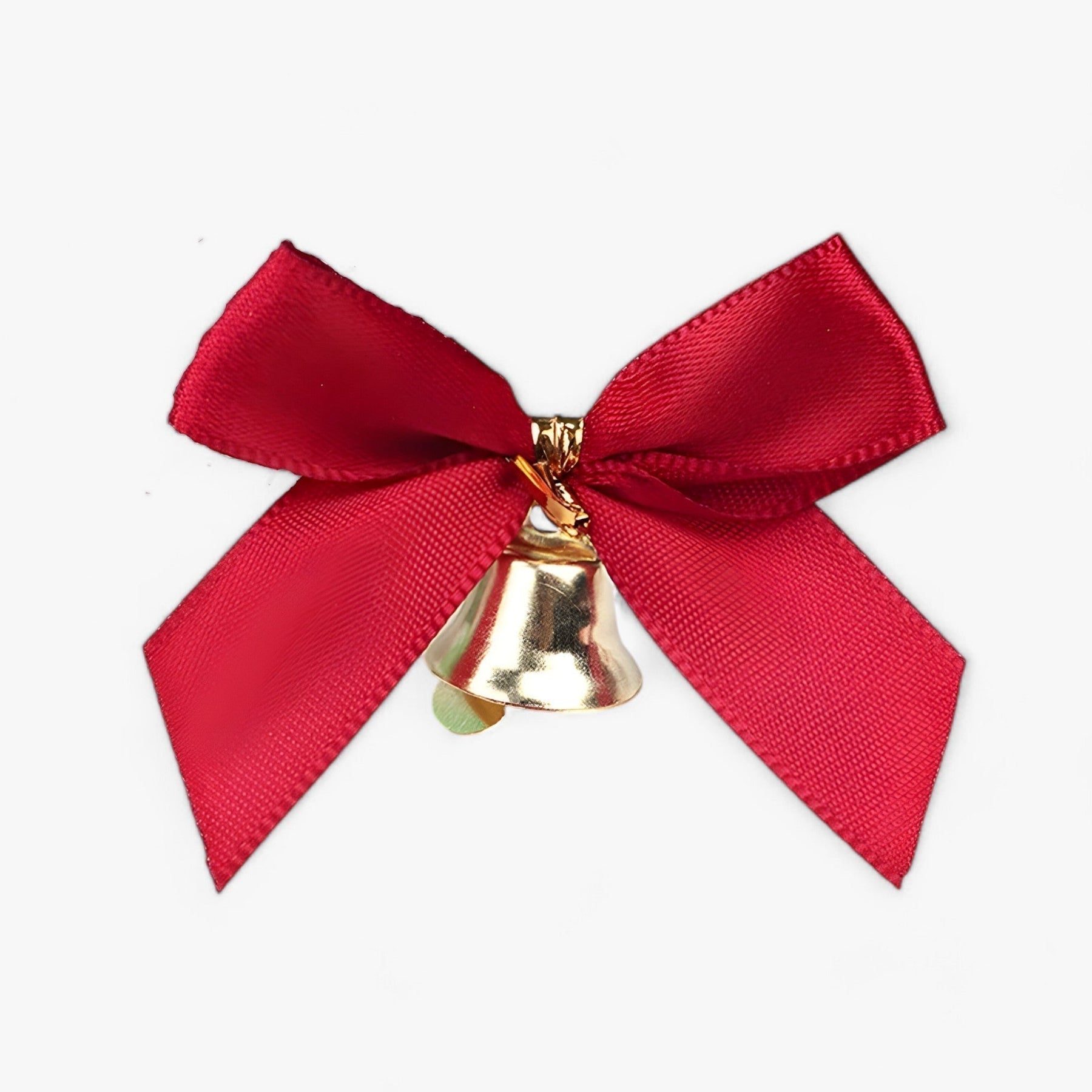 CharmBow - Decoration Christmas tree bow with small bells-Fashion Nora