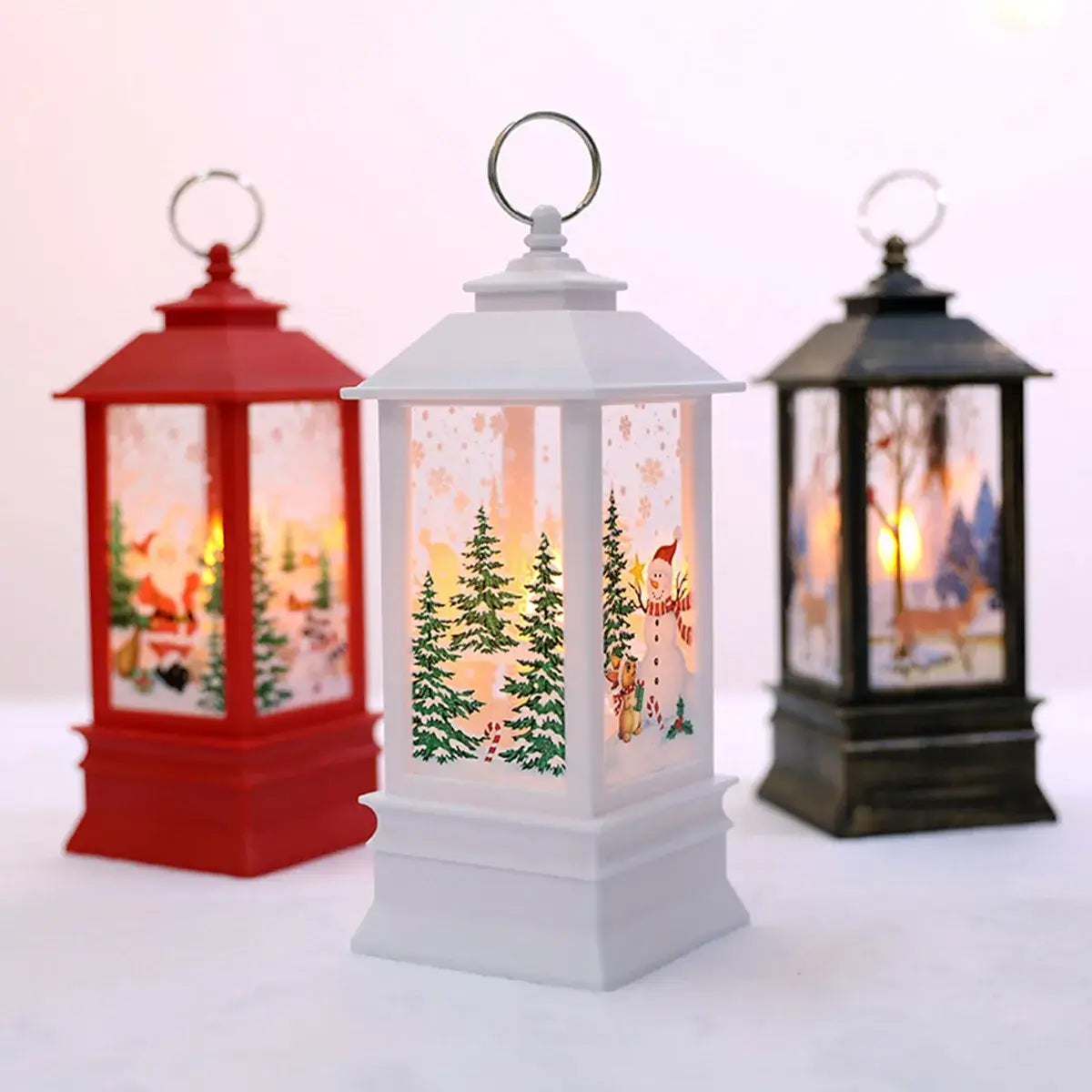 Christmas Lantern | Wireless | LED Light | Christmas Light | Christmas Decor-Fashion Nora