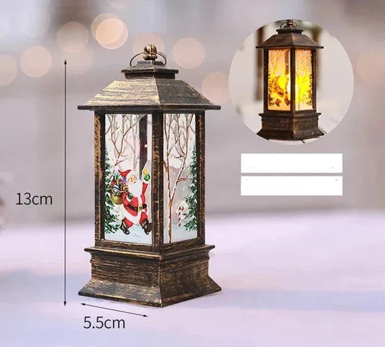 Christmas Lantern | Wireless | LED Light | Christmas Light | Christmas Decor-Fashion Nora