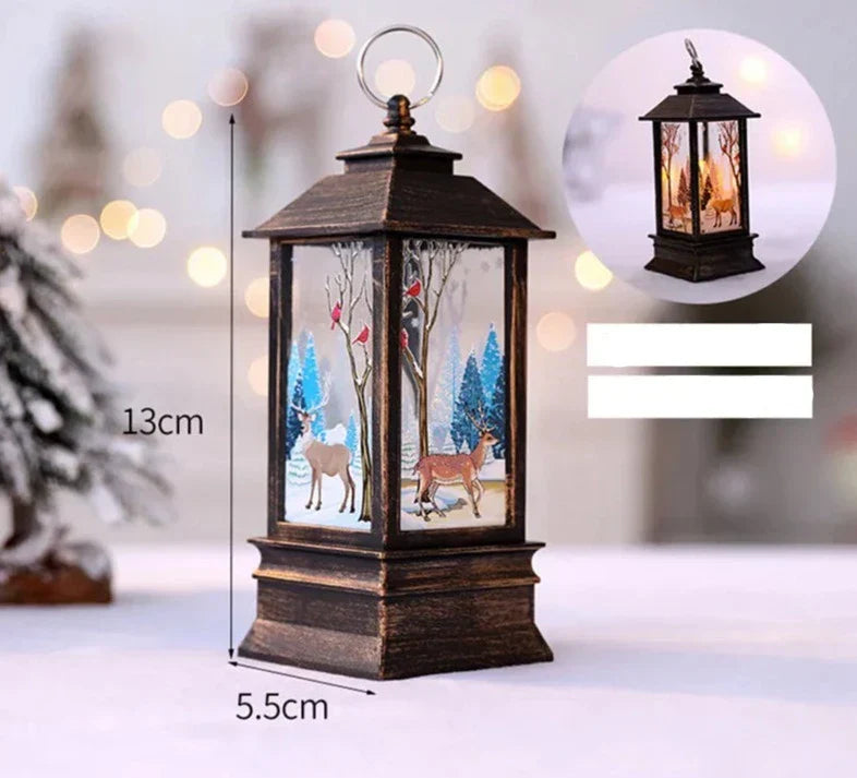 Christmas Lantern | Wireless | LED Light | Christmas Light | Christmas Decor-Fashion Nora