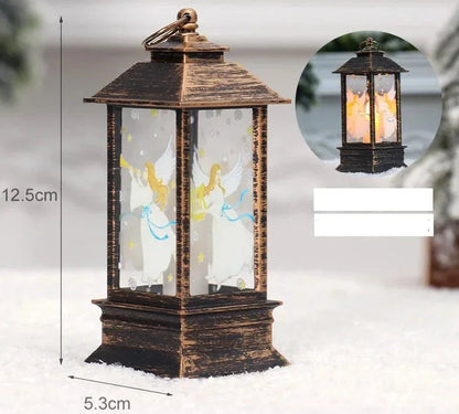 Christmas Lantern | Wireless | LED Light | Christmas Light | Christmas Decor-Fashion Nora