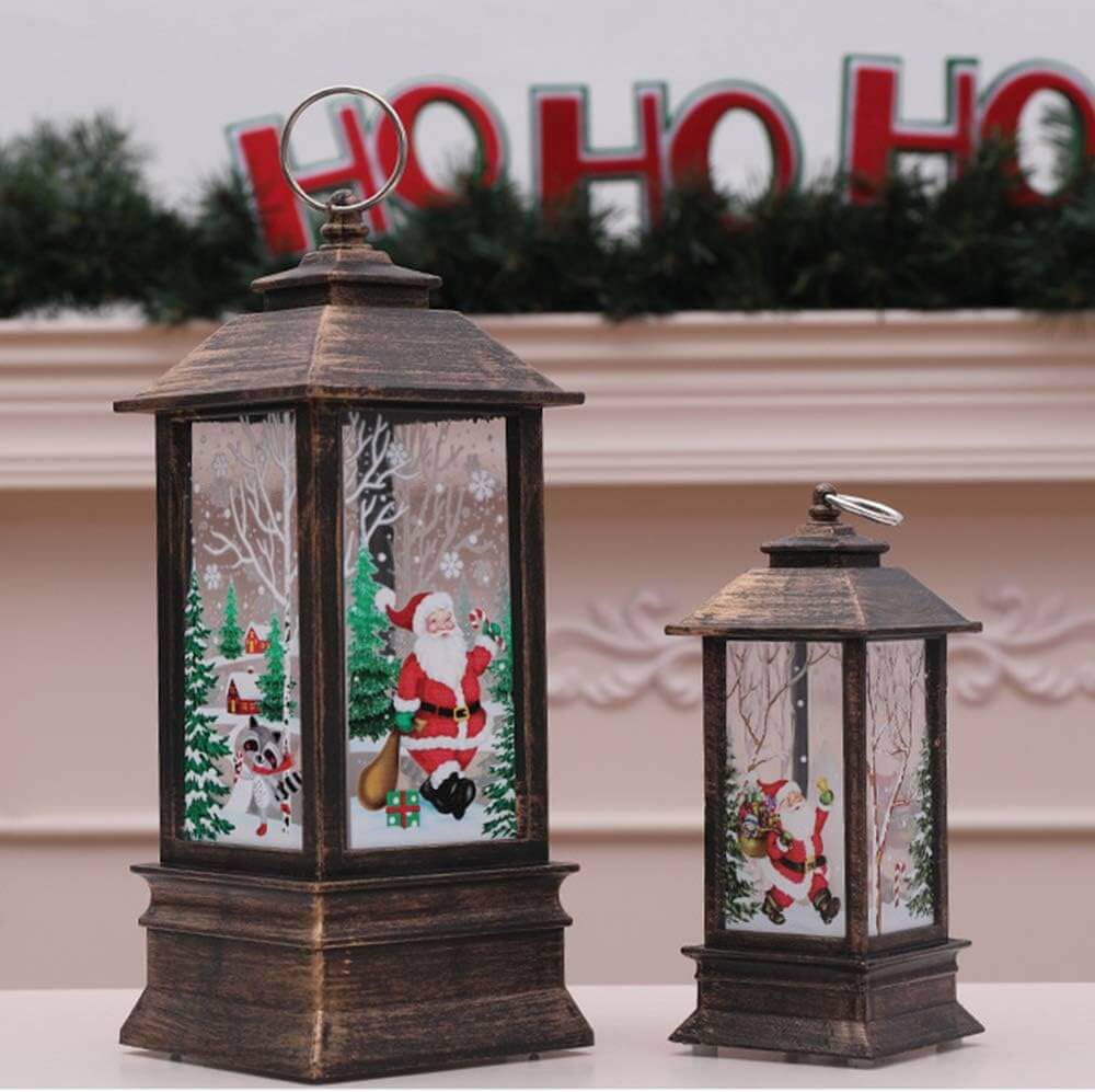 Christmas Lantern | Wireless | LED Light | Christmas Light | Christmas Decor-Fashion Nora