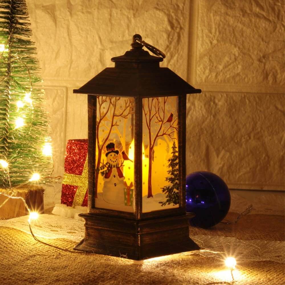 Christmas Lantern | Wireless | LED Light | Christmas Light | Christmas Decor-Fashion Nora