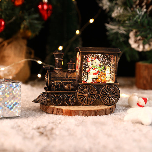 Christmas Music Box - Train - Christmas Songs - Music Box - Christmas Decor-Fashion Nora