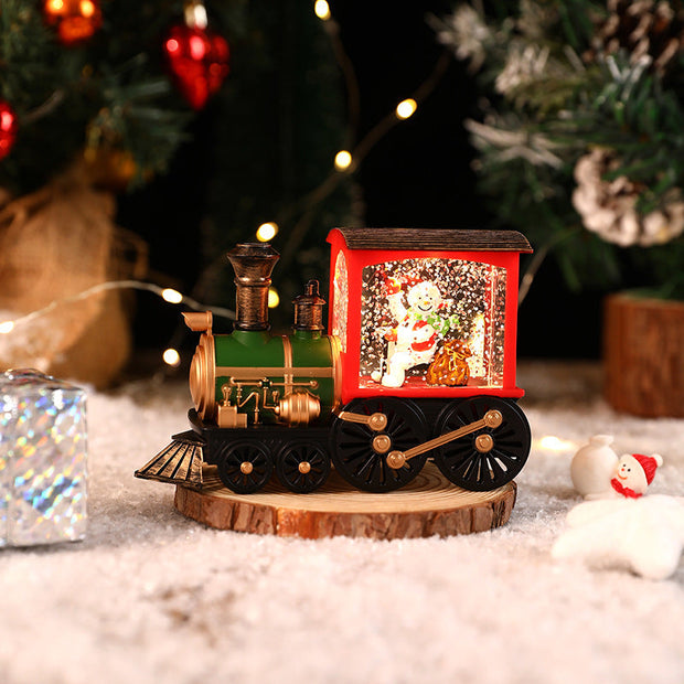 Christmas Music Box - Train - Christmas Songs - Music Box - Christmas Decor-Fashion Nora