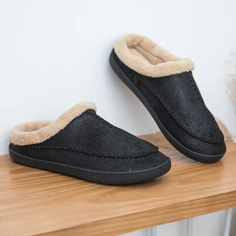 CloudSoft Indoor Slippers | Fleece-lined men's slippers to slip into-Fashion Nora