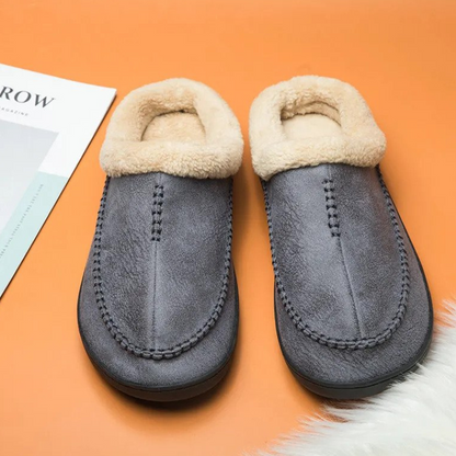 CloudSoft Indoor Slippers | Fleece-lined men's slippers to slip into-Fashion Nora