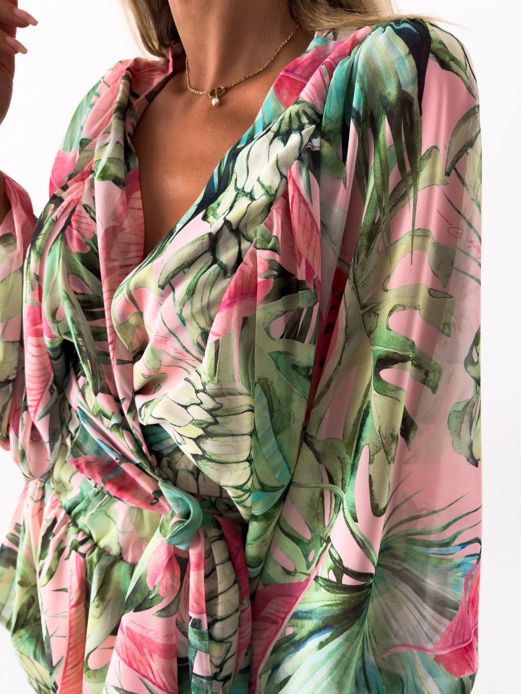 Co-Ord Set - Women's Flowy Two-Piece Shorts and Blouse Summer Set-Fashion Nora