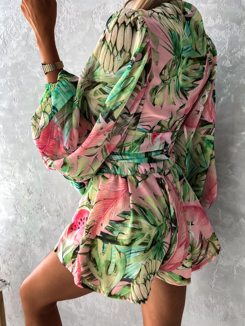 Co-Ord Set - Women's Flowy Two-Piece Shorts and Blouse Summer Set-Fashion Nora