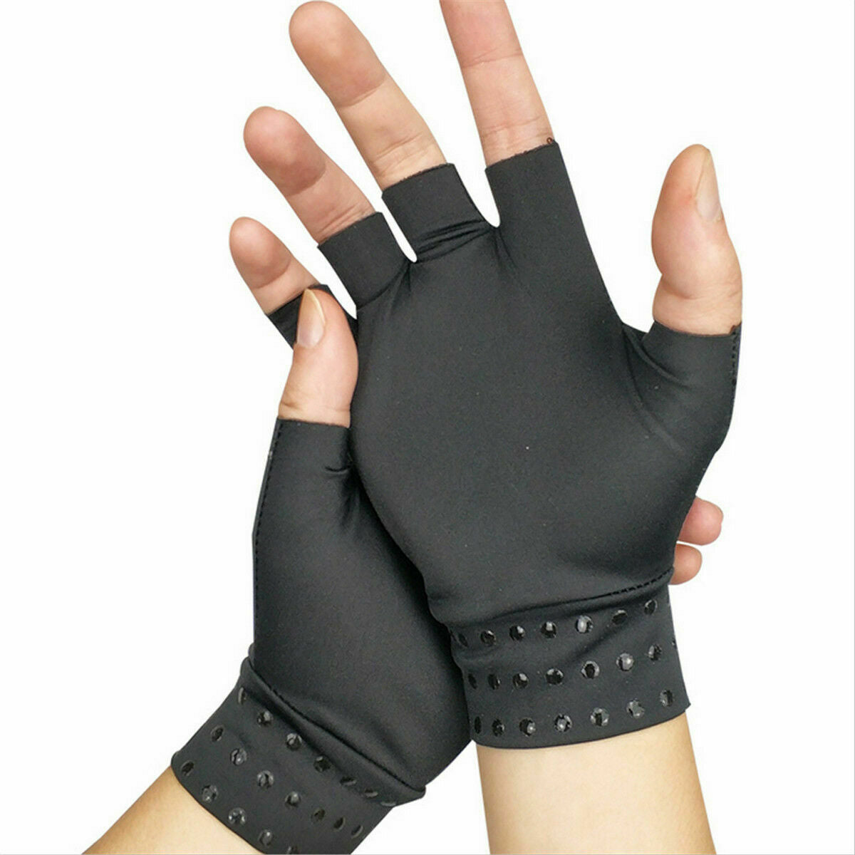 Compression Gloves - Pain Relief - Therapeutic Magnetic Arthritis Gloves-Fashion Nora