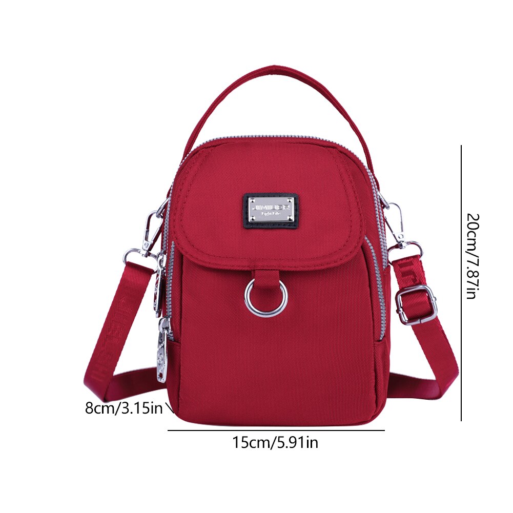 Crossbody Bag | Waterproof | Multi-pocket | Small Bag | Crossover Purses-Fashion Nora