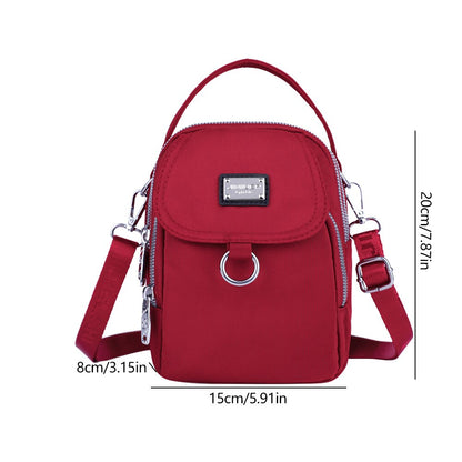 Crossbody Bag | Waterproof | Multi-pocket | Small Bag | Crossover Purses-Fashion Nora