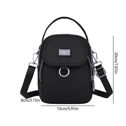 Crossbody Bag | Waterproof | Multi-pocket | Small Bag | Crossover Purses-Fashion Nora