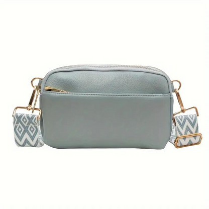 Crossbody Bag, Wide Strap, PU Leather, Bum Bag, Mini Bag-Fashion Nora