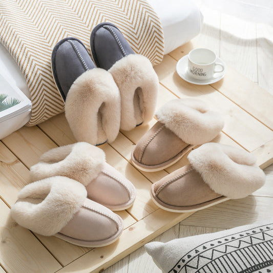 Dakota Indoor Slippers | Cozy plush slippers for winter-Fashion Nora