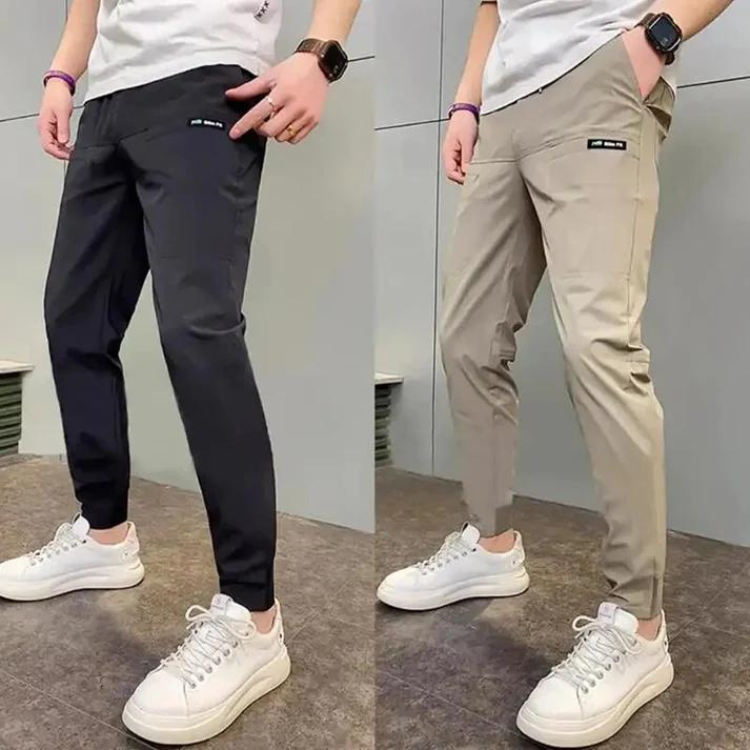 Erik | Stretchy Skinny Cargo Pants (1+1)-Fashion Nora