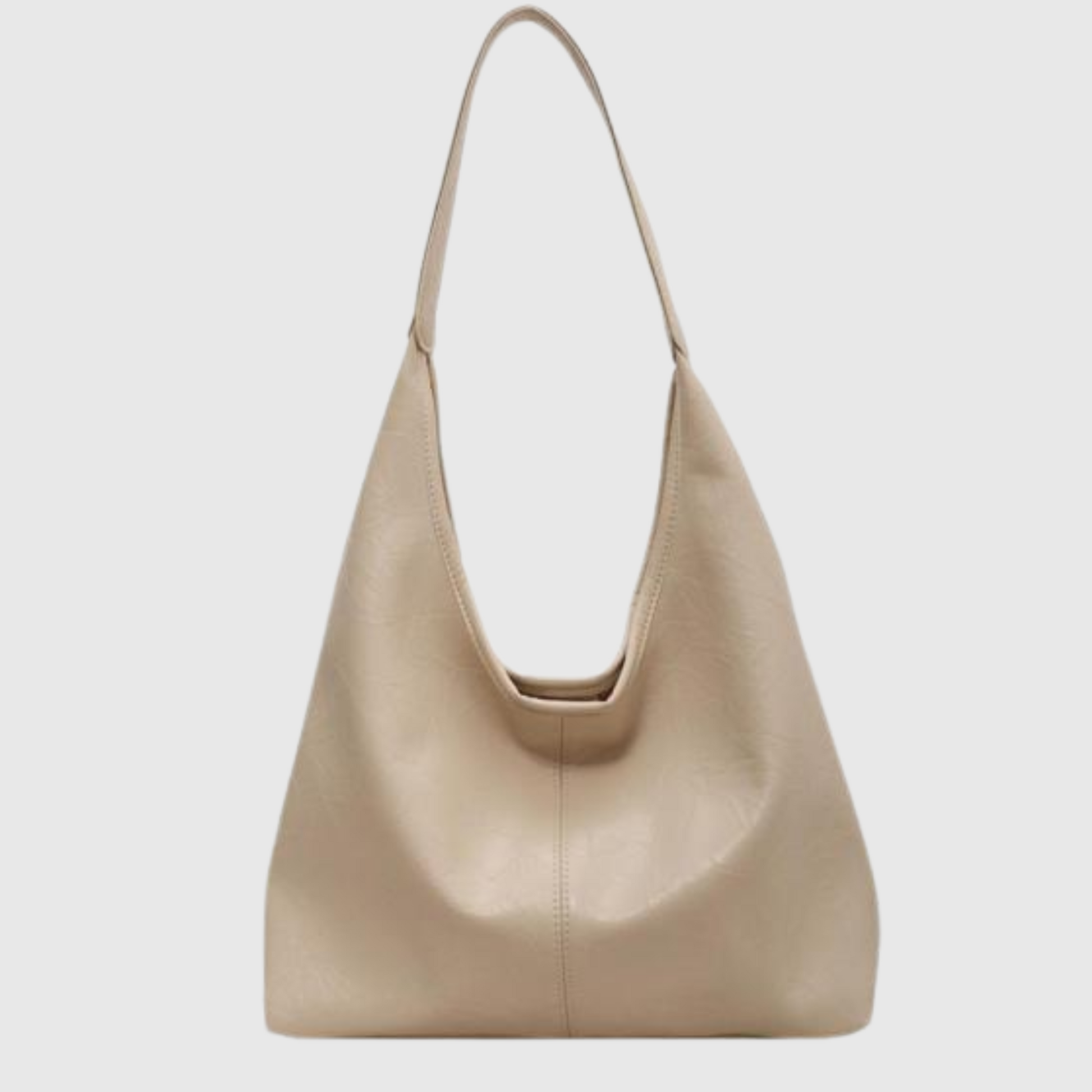 Hobo Bag - Everyday - Vegan Leather - Shoulder Bag - Leatherette Handbag-Fashion Nora