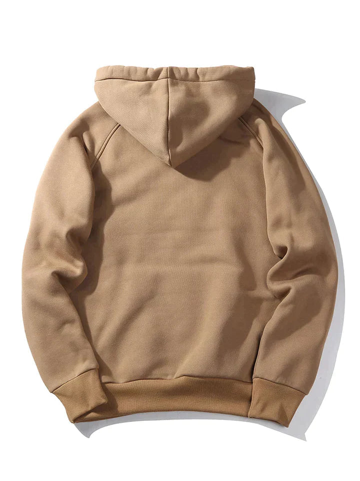 Hoodie - Cozy Loose Fit Pullover Kangaroo Pocket Hoodie-Fashion Nora