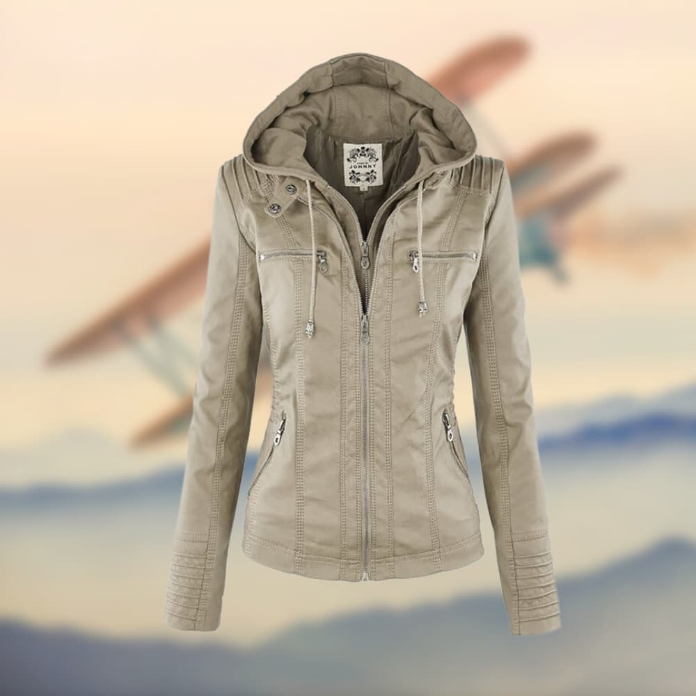 Karolina Jacket | The stylish and unique leather jacket-Fashion Nora