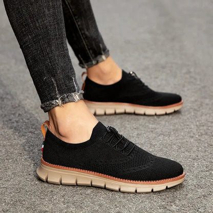 Leisure Shoes - Orthopedic - Lace-Up - Walking Shoes - Men's Sneakers-Fashion Nora