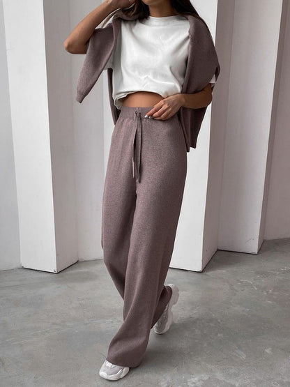 Lounge Set | Turtleneck | Loose Fit | Two-Piece Set | Women's Clothing-Fashion Nora