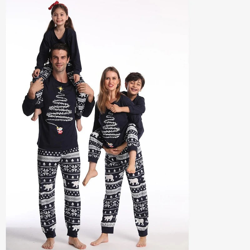 Matching Pajamas - Cozy - Long Sleeve - Matching Christmas pjs - Family Christmas Pajamas-Fashion Nora