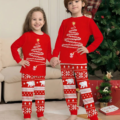 Matching Pajamas - Cozy - Long Sleeve - Matching Christmas pjs - Family Christmas Pajamas-Fashion Nora