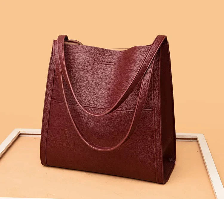 Milli Elegant Leather Bag-Fashion Nora