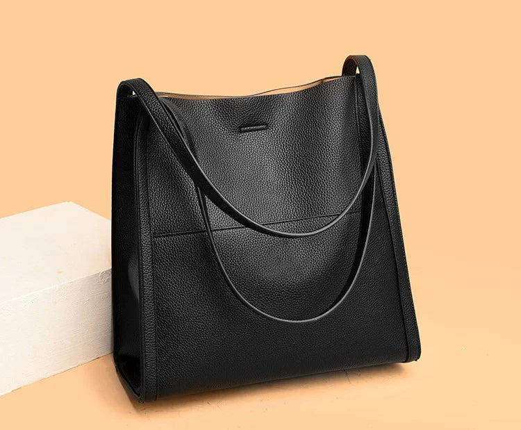 Milli Elegant Leather Bag-Fashion Nora