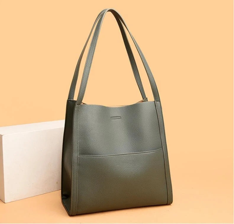 Milli Elegant Leather Bag-Fashion Nora