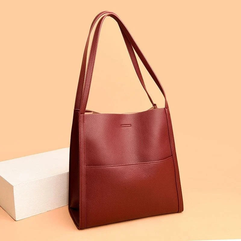 Milli Elegant Leather Bag-Fashion Nora