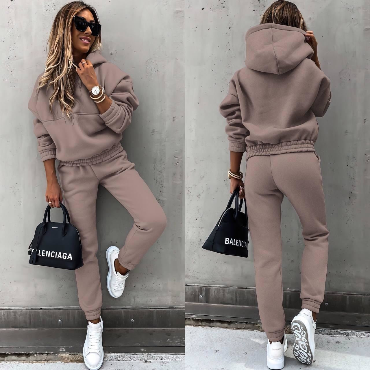 Mira Jogging Suit | fall winter must-have house suit-Fashion Nora