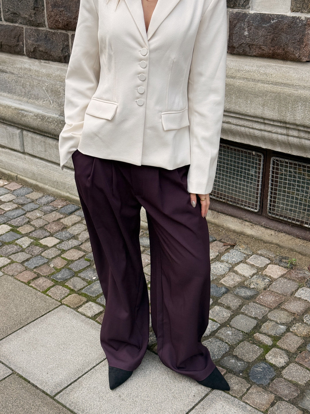 Nora Pants Petit - Plum-Fashion Nora